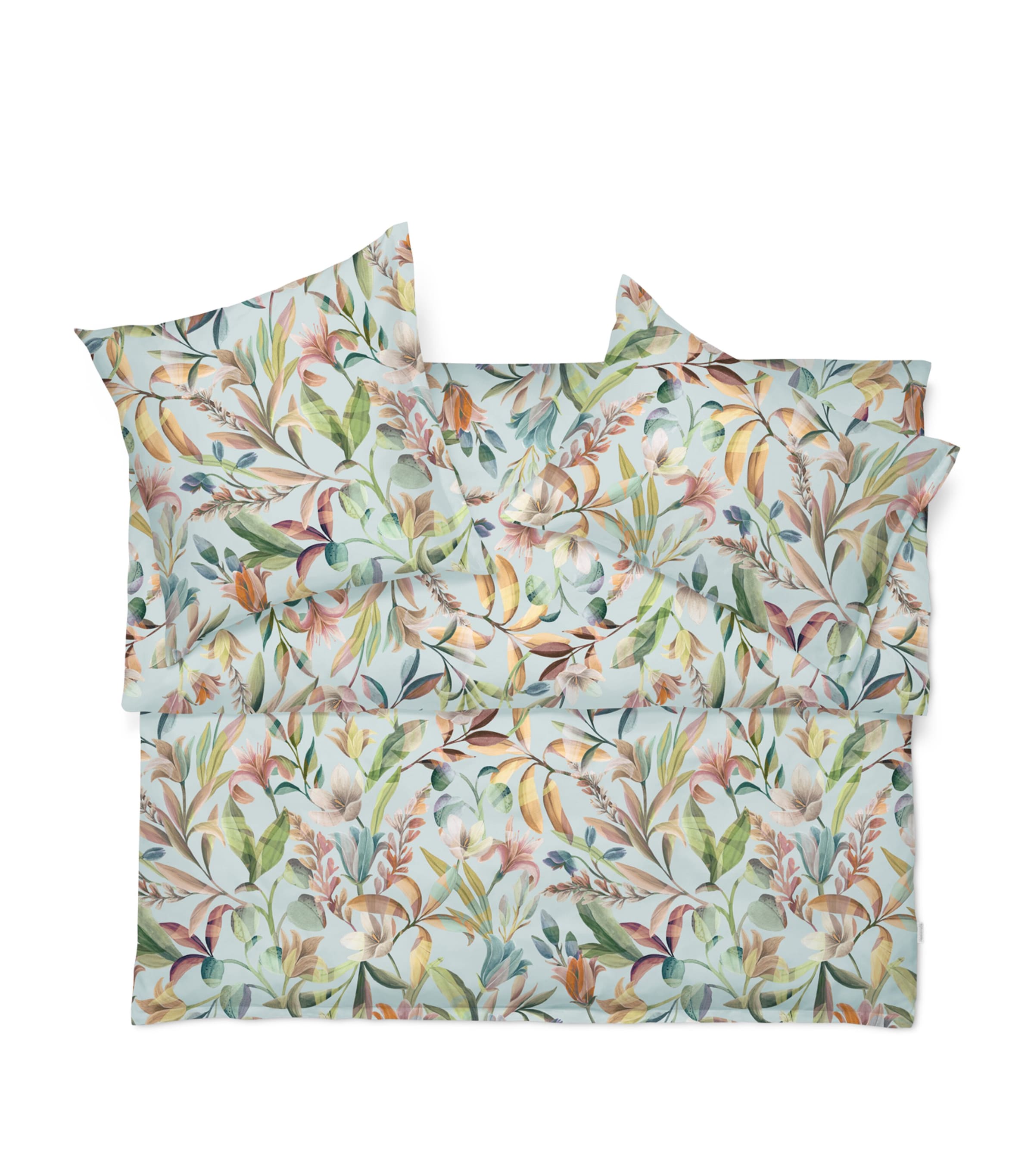 Oxford Pillowcase with Floral Print 50cm x 75cm
