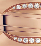 Bvlgari B.zero1 rose gold and diamond ring - British product