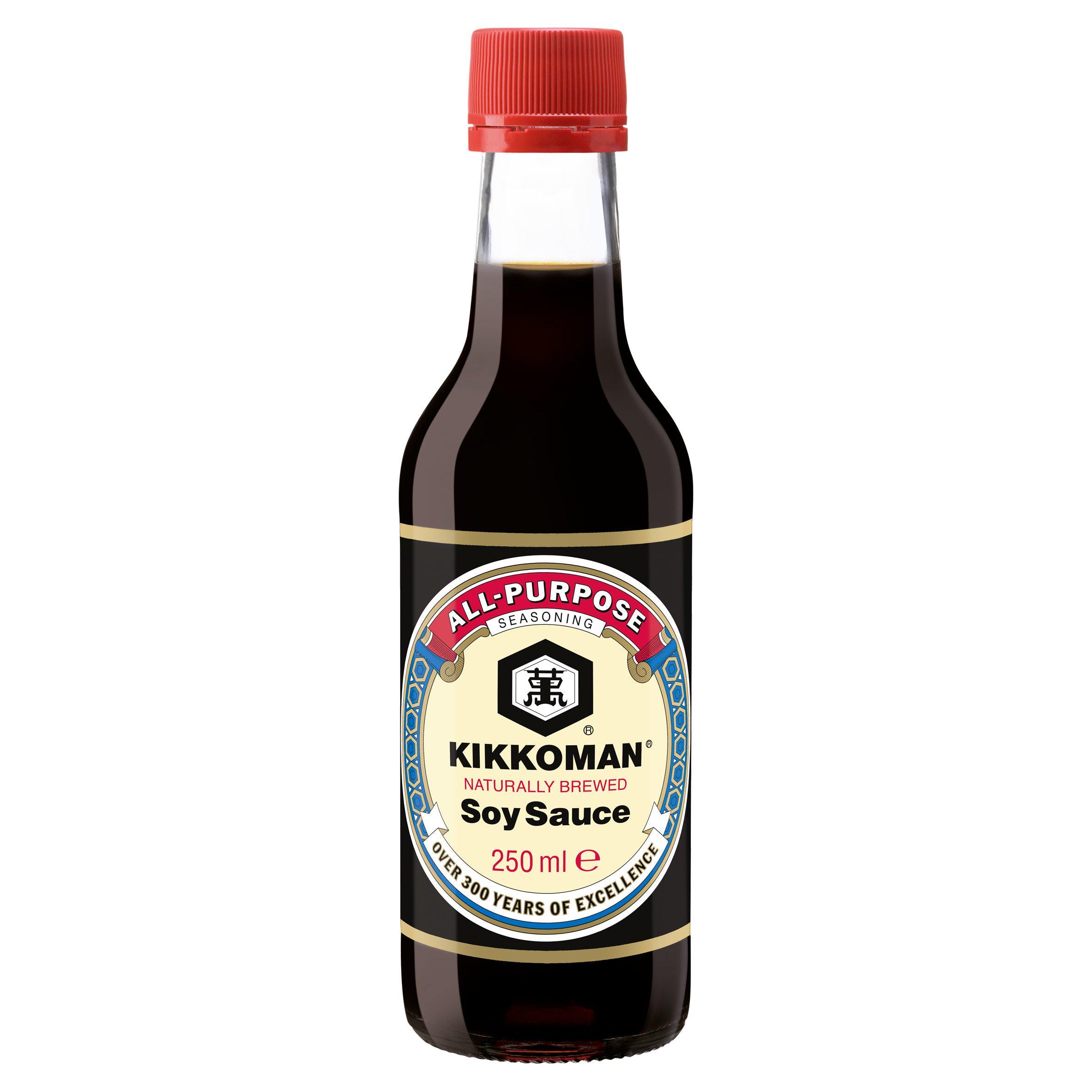 Kikkoman Naturally Brewed Soy Sauce 250ml Cooking sauces & meal kits Sainsburys   