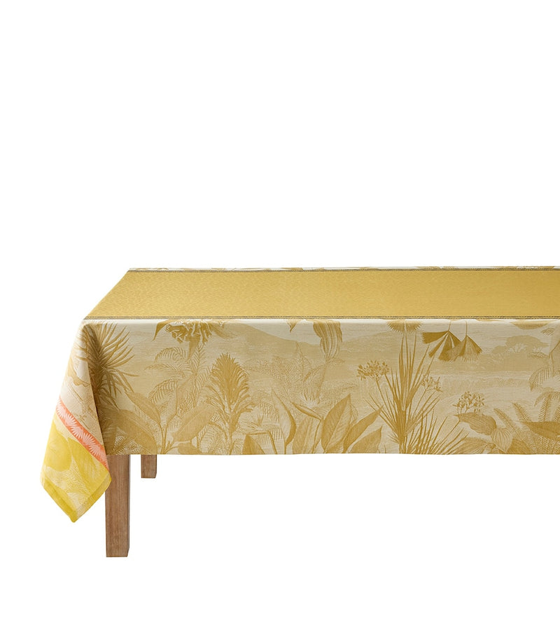Le Jacquard Français Sinharâja coated tablecloth 175cm x 320cm, UK version
