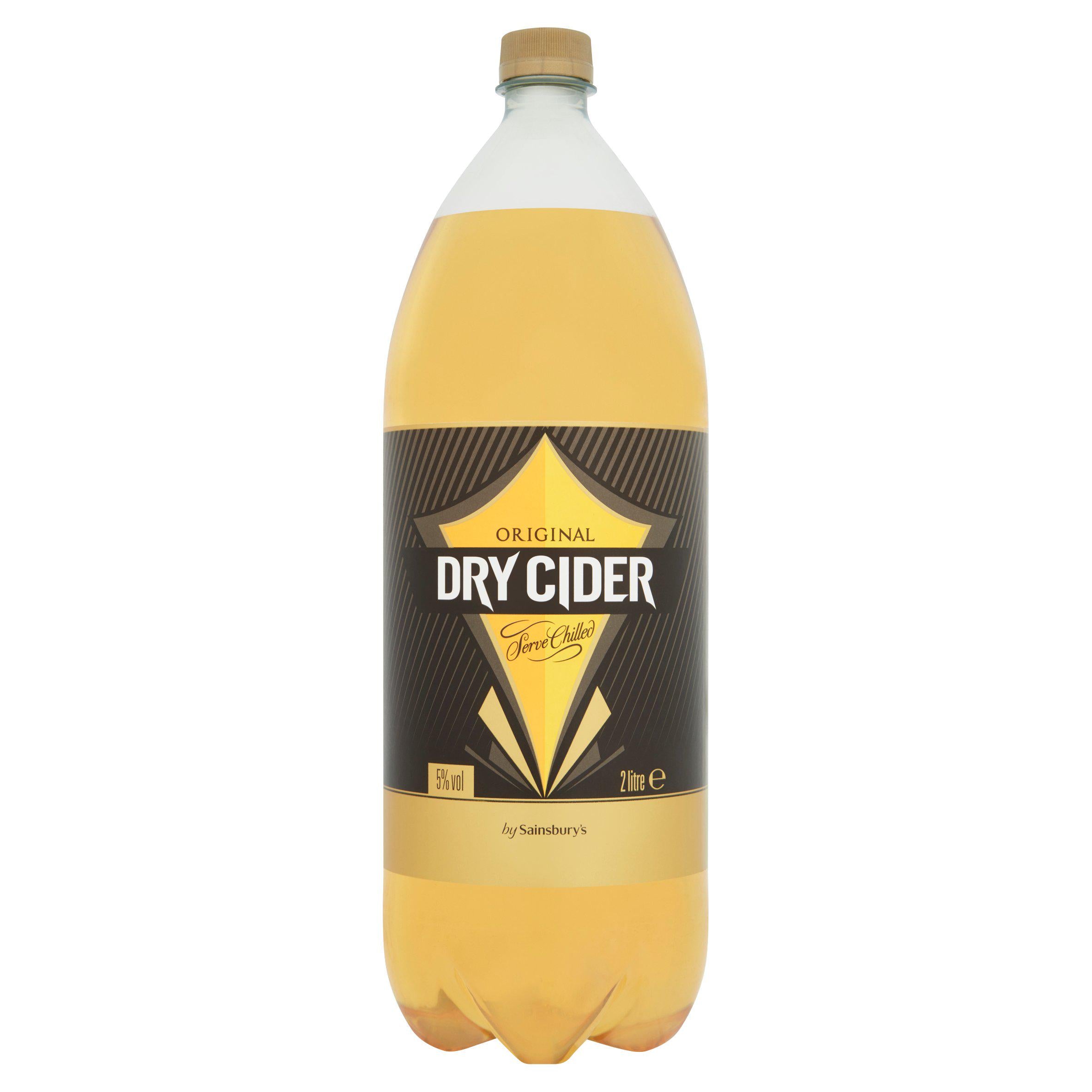 Sainsbury's Original Dry Cider 2L Cider Sainsburys   