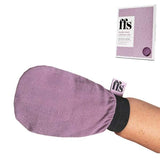 FFS Beauty Double Sided Exfoliating Mitt Purple - British product