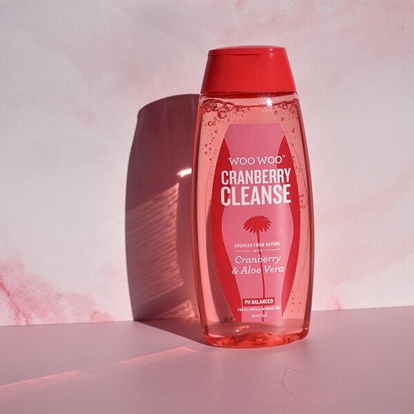 Woowoo intimate wash with Cranberry and Aloe Vera GOODS Superdrug   