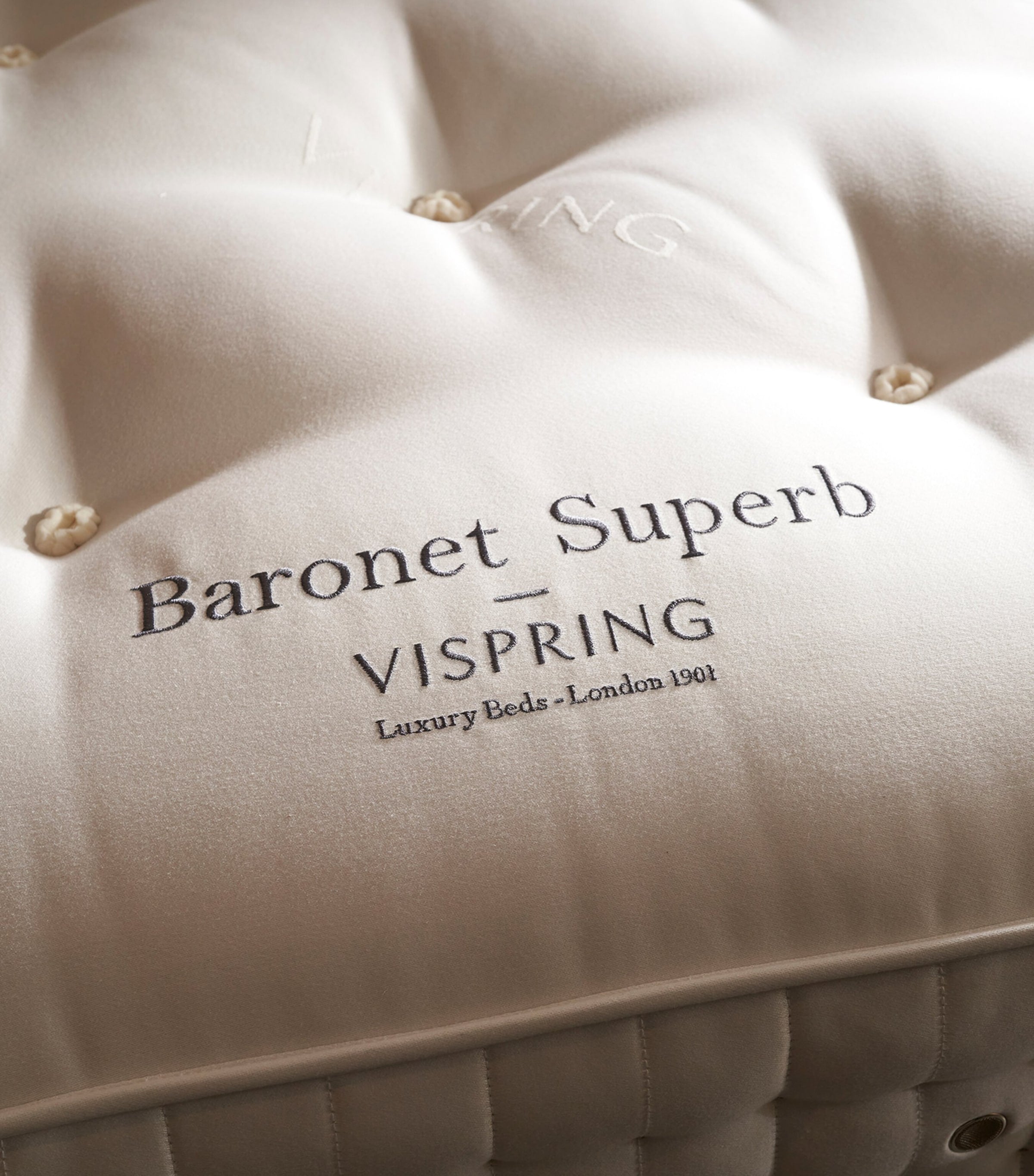 Vispring Medium Baronet Superb Mattress 150cm x 200cm (British brand)