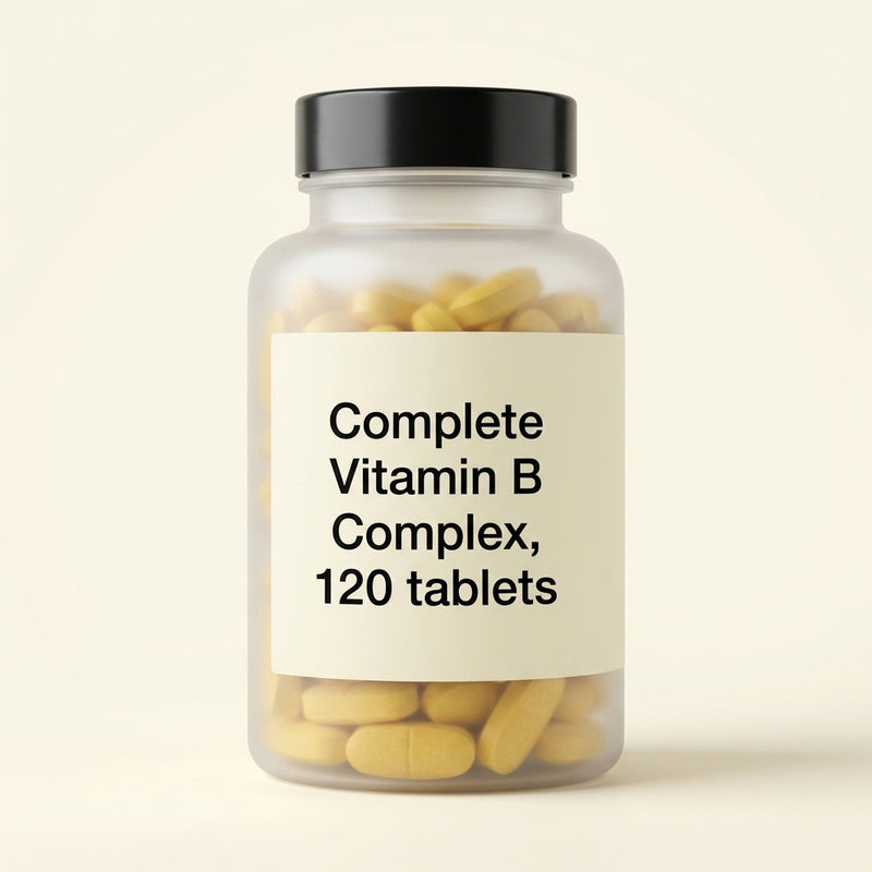 Holland & Barrett high strength vitamin B complex 120 tablets (British brand)