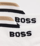 BOSS logo stripe socks pack of 3, imported from the UK