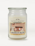 Pacific Wax Co Christmas By The Fire Scented Jar Candle GOODS ASDA   