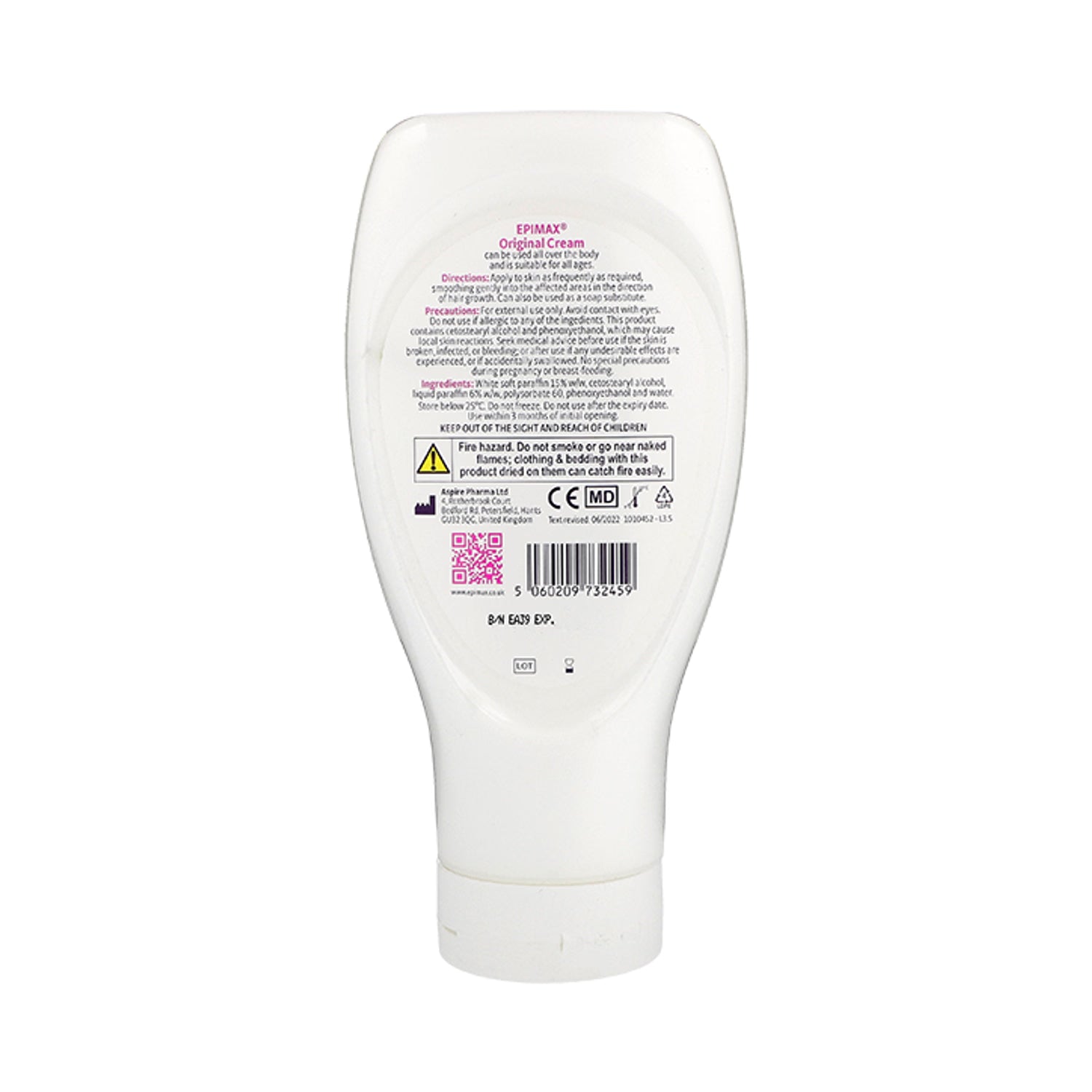 Epimax Original Cream 500g, UK version