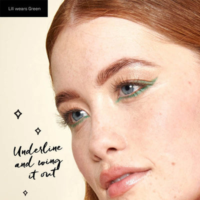 Superdrug Technic Euphoria Gel Eyeliner Pencil Metallic Blue- Kjøp online på McGrocer