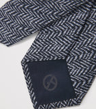 Giorgio Armani silk chevron tie - British product