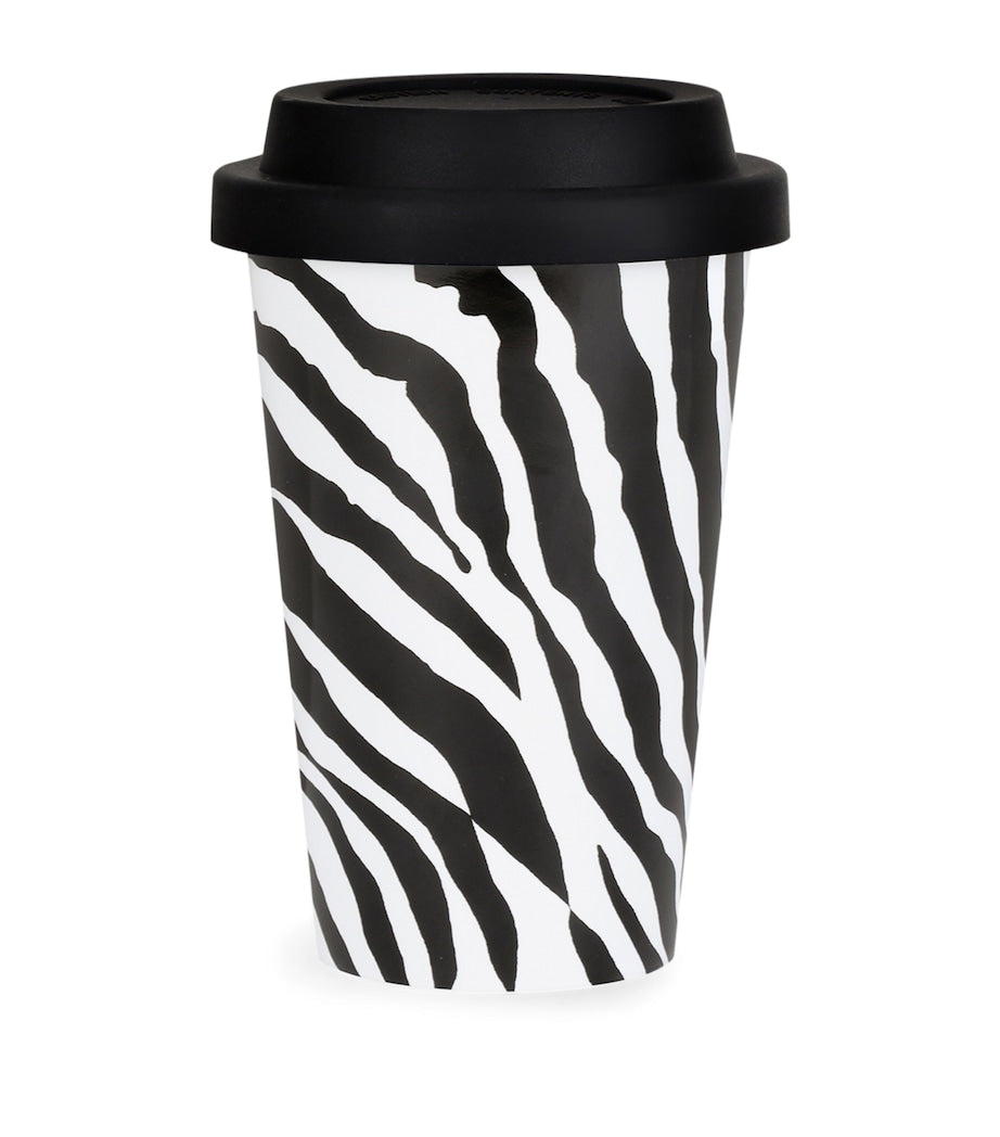 Dolce&Gabbana Casa ceramic zebra travel mug - British product