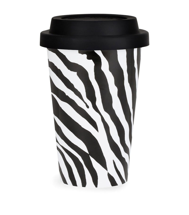 Dolce&Gabbana Casa ceramic zebra travel mug - British product