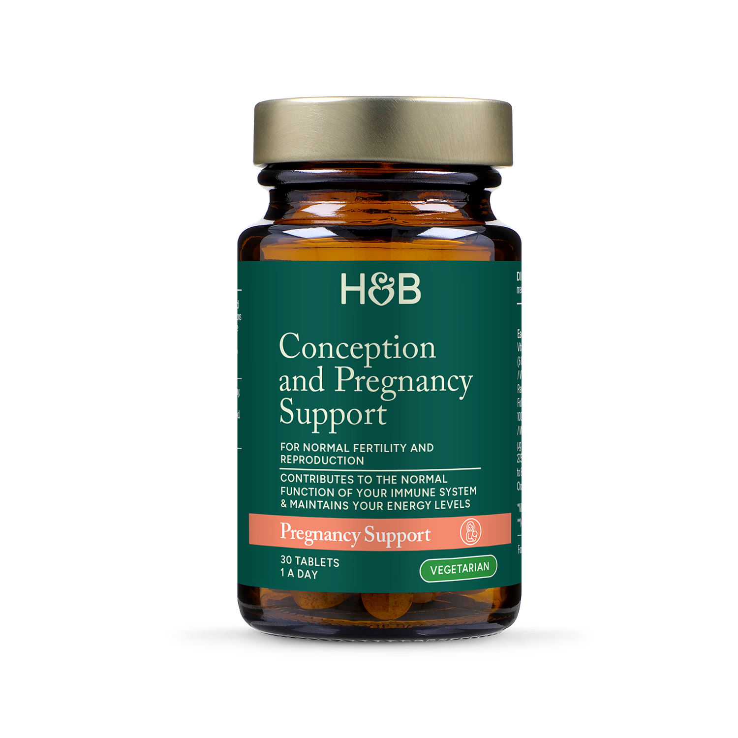 Holland & Barrett Conception Support Tablets 30 UK version