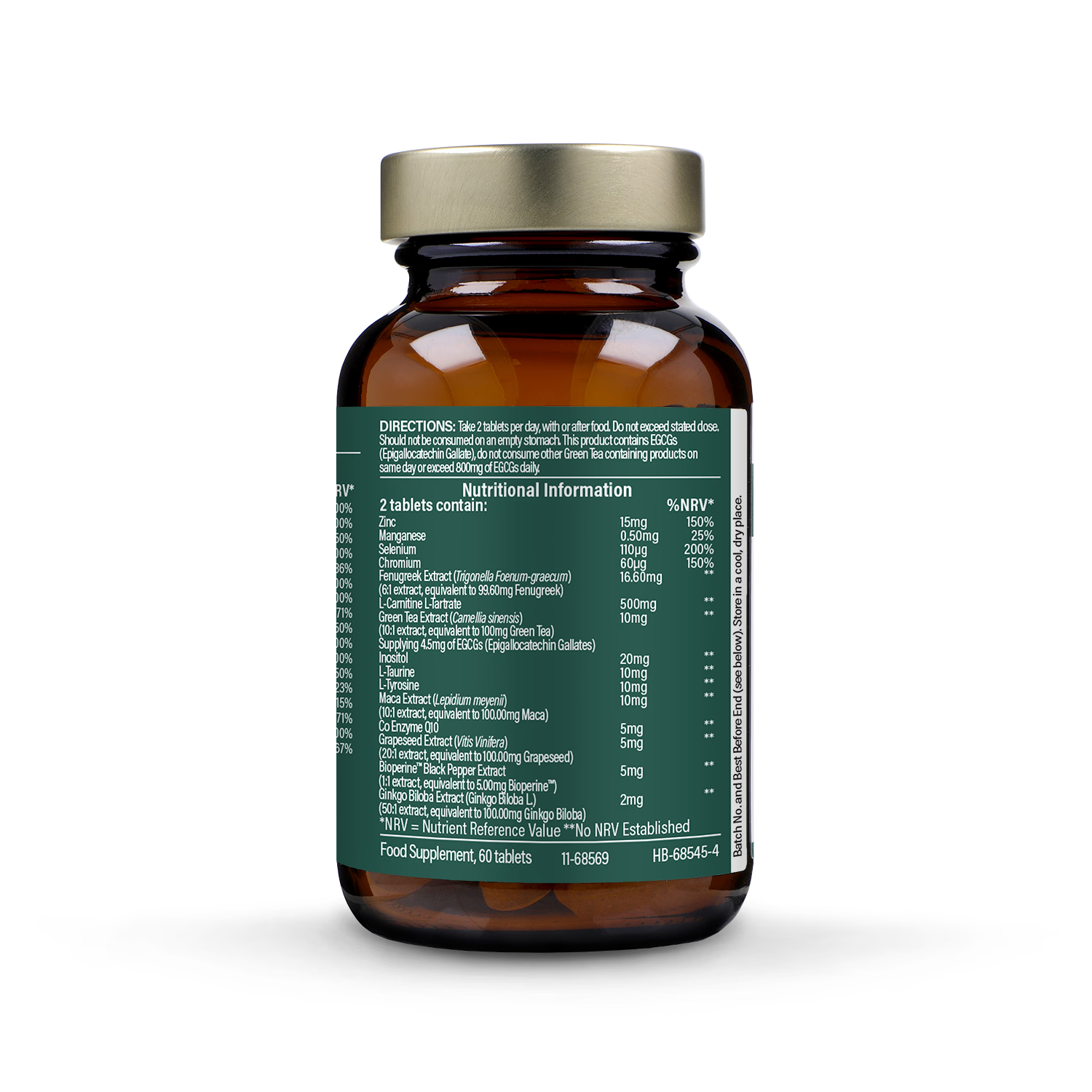 Holland & Barrett Male Fertility Capsules 60, UK version