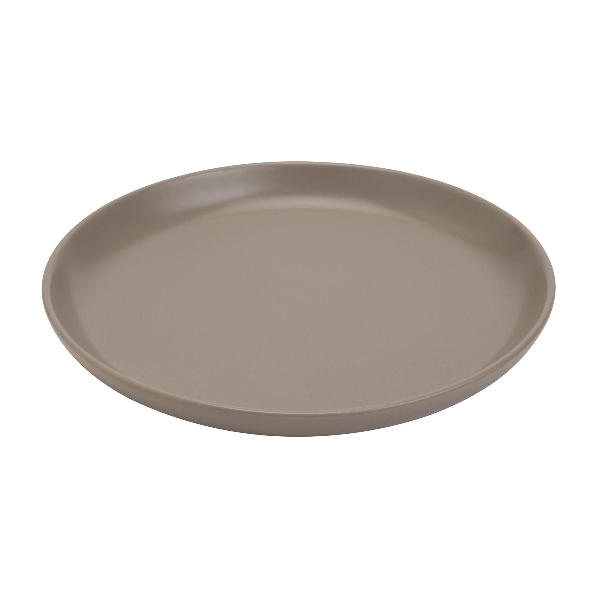 Habitat Matte Mushroom & Lilac Side Plate Asst GOODS Sainsburys   