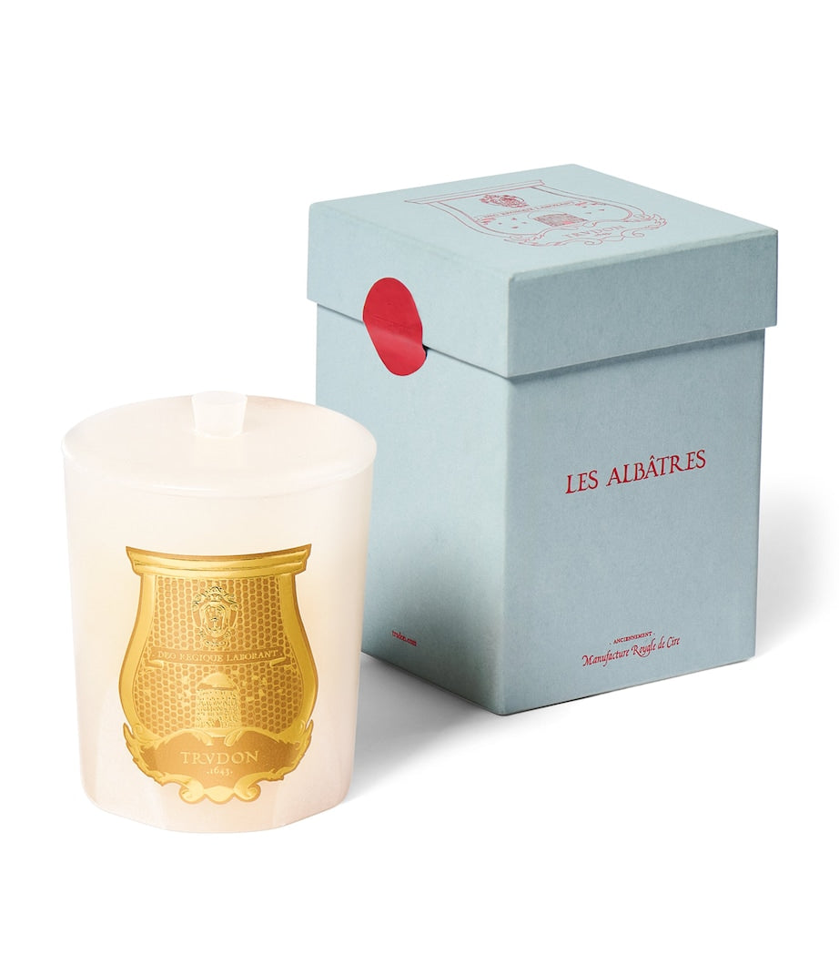 Trudon Alabaster Gabriel scented candle refill 270g (British brand)