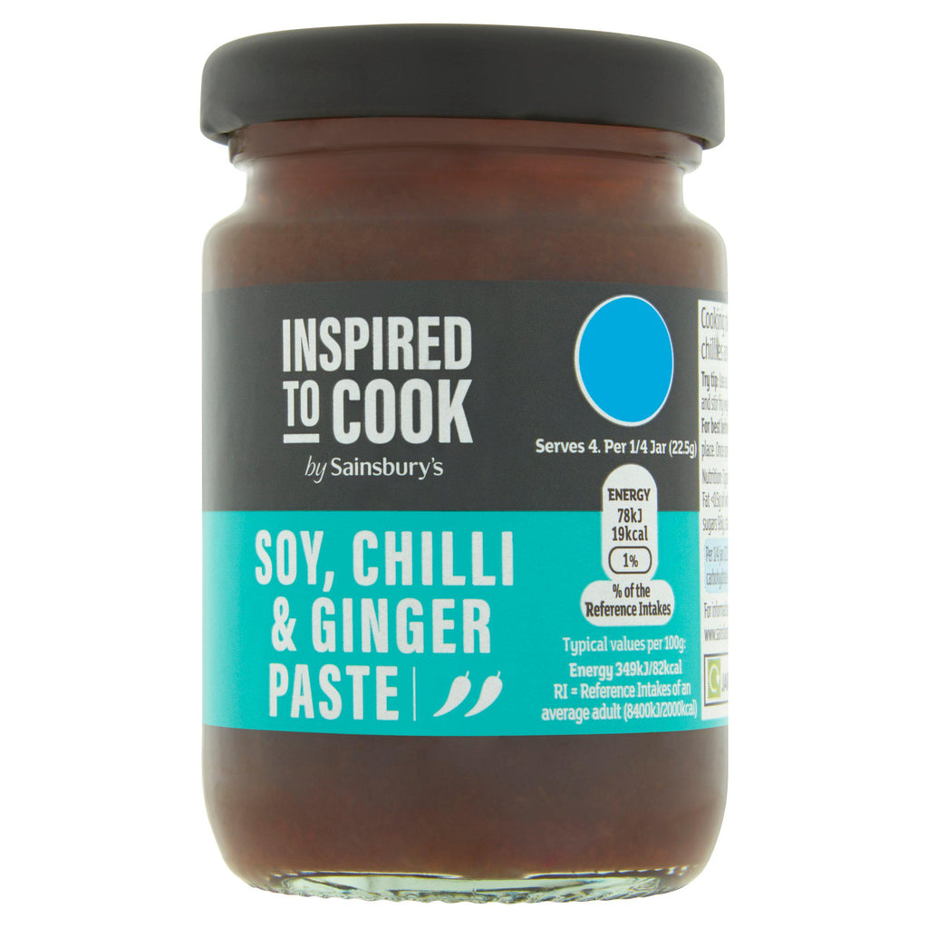 Sainsbury's Soy Chilli & Ginger Paste, Inspired to Cook 90g