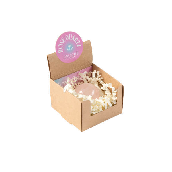 Myga Rose Quartz crystal sphere - British product