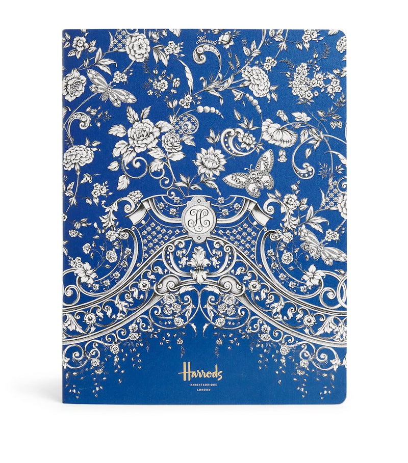 Harrods Gilded Butterfly lined notebook, UK version