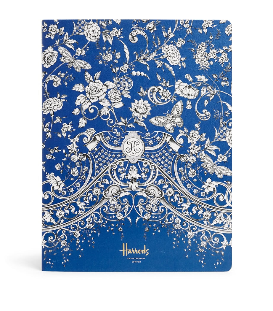 Harrods Gilded Butterfly lined notebook, UK version