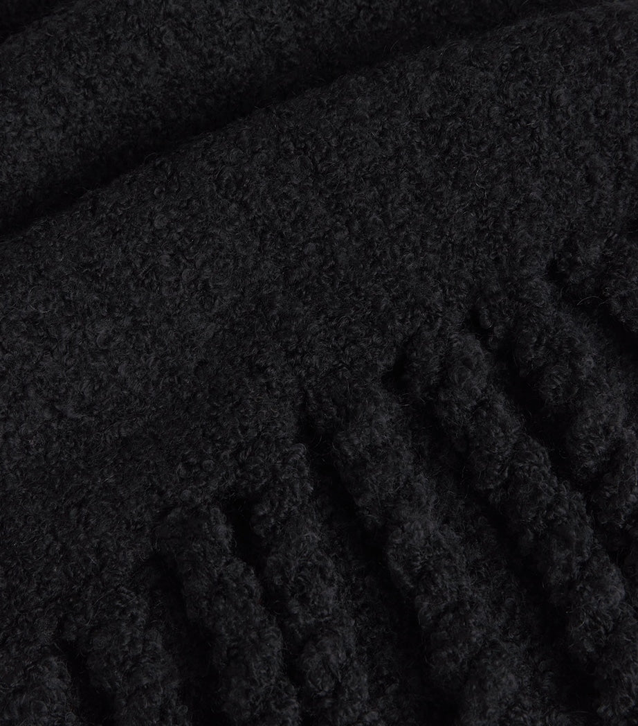 Joseph bouclé knit scarf (British brand)