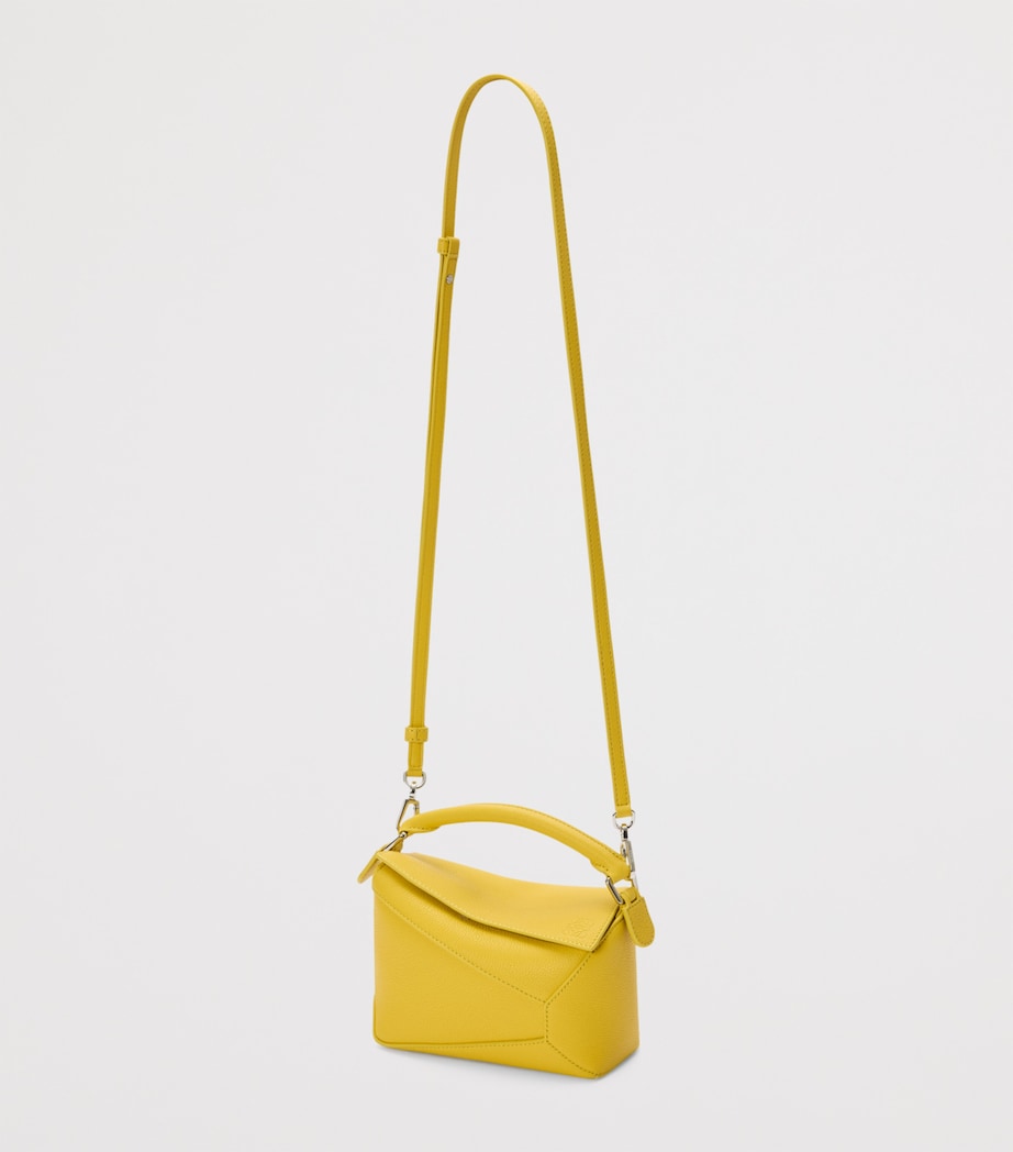 LOEWE Puzzle Edge top-handle bag in calfskin, imported from the UK