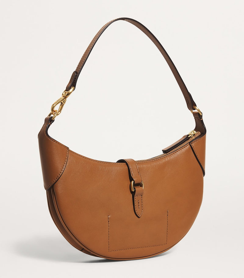 Polo Ralph Lauren leather Polo ID shoulder bag, UK version