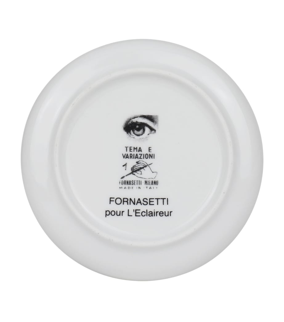 Fornasetti Tema e Variazioni No. 1 porcelain holder - British product