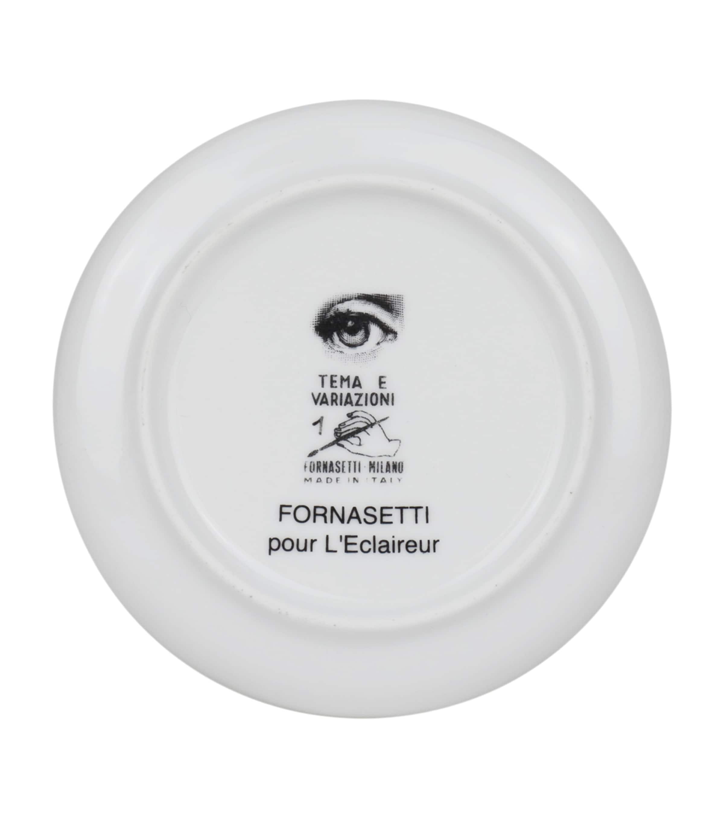Fornasetti Tema e Variazioni No. 1 porcelain holder - British product