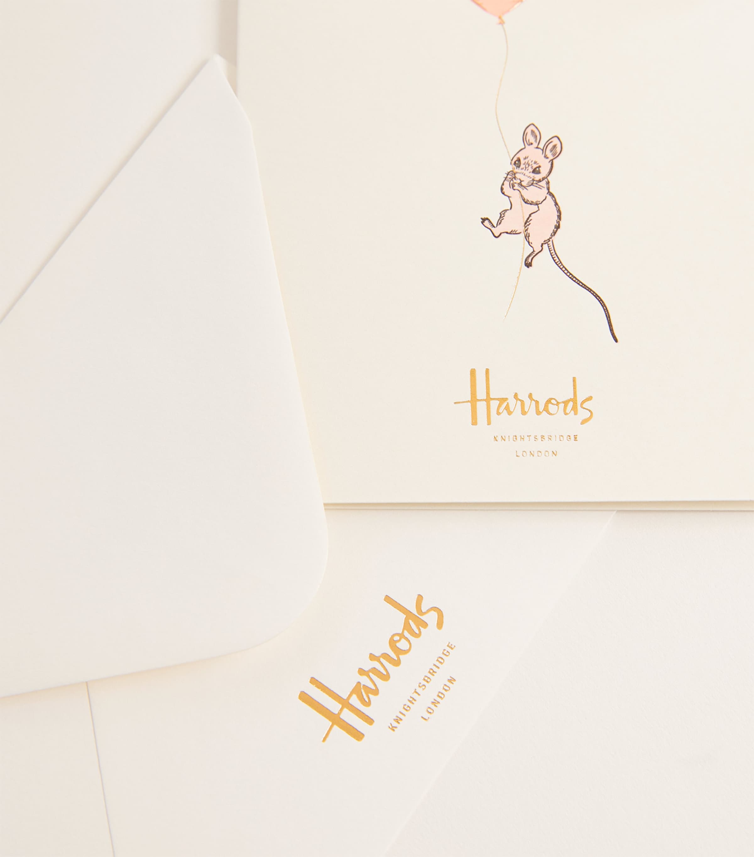 Harrods Mouse Cards pack of 5 - British product