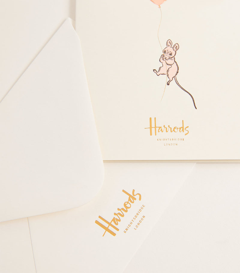 Harrods Mouse Cards pack of 5 - British product