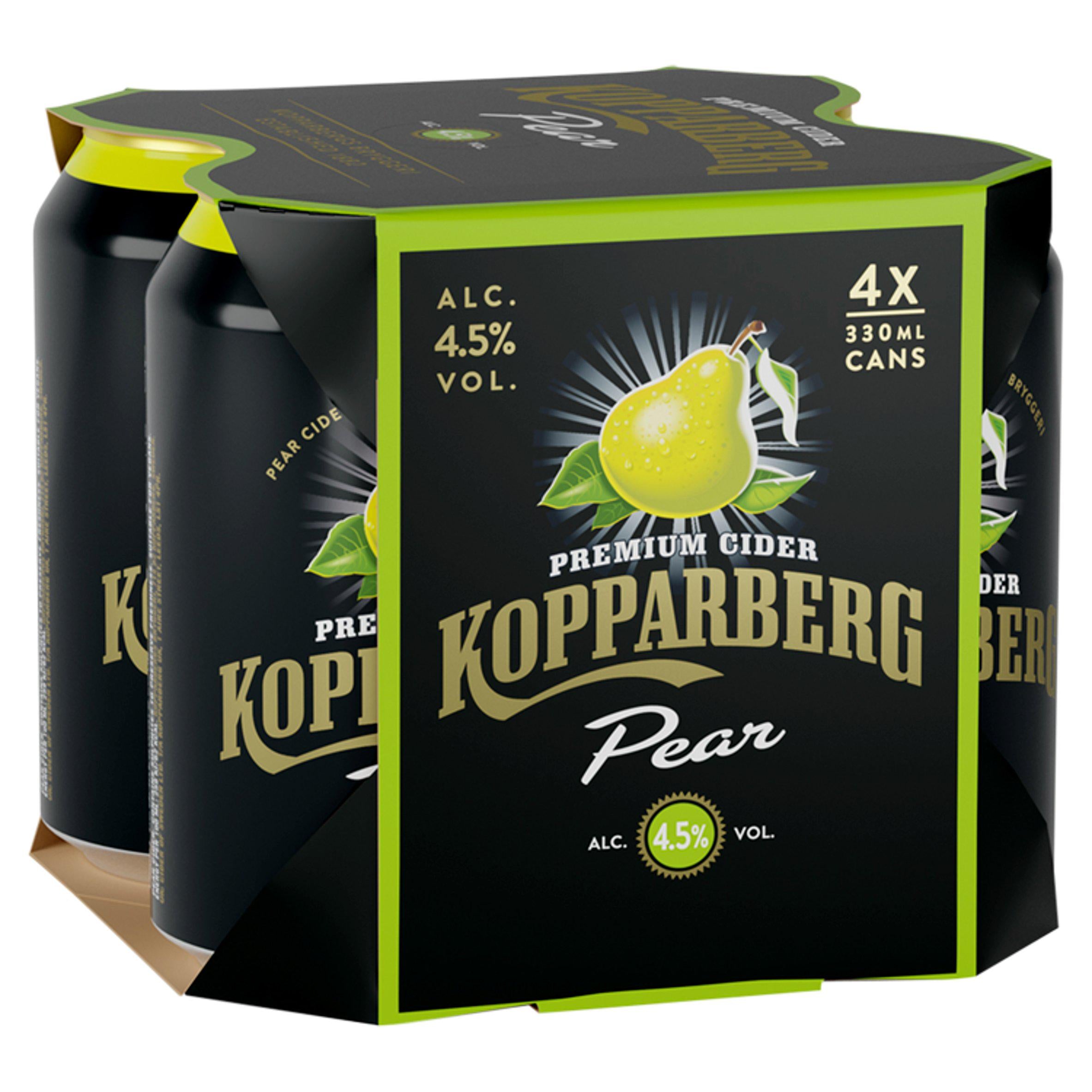 Kopparberg Premium Pear Cider 4x330ml GOODS Sainsburys   