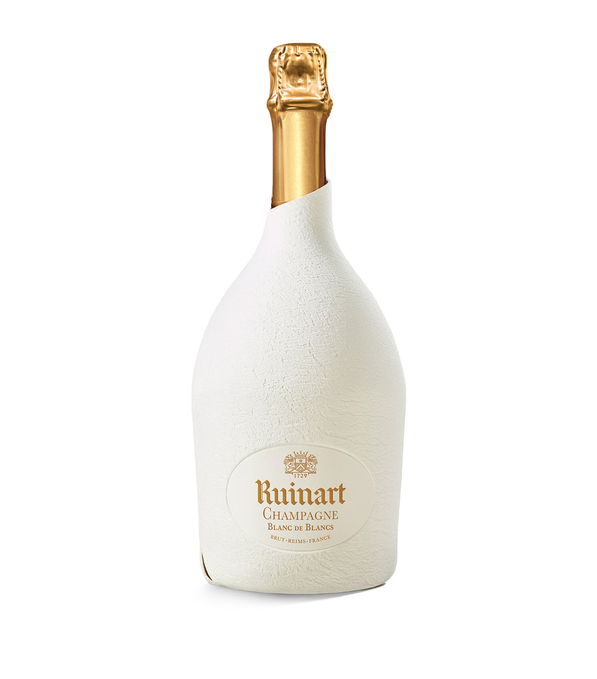 Ruinart Blanc de Blancs Non-Vintage Champagne 75cl, imported from the UK
