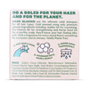 Hair Blocks solid shampoo bar cedarwood eucalyptus (British brand)