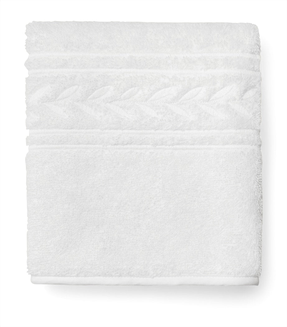Pratesi Impero cotton wash cloth 13cm x 13cm (British brand)