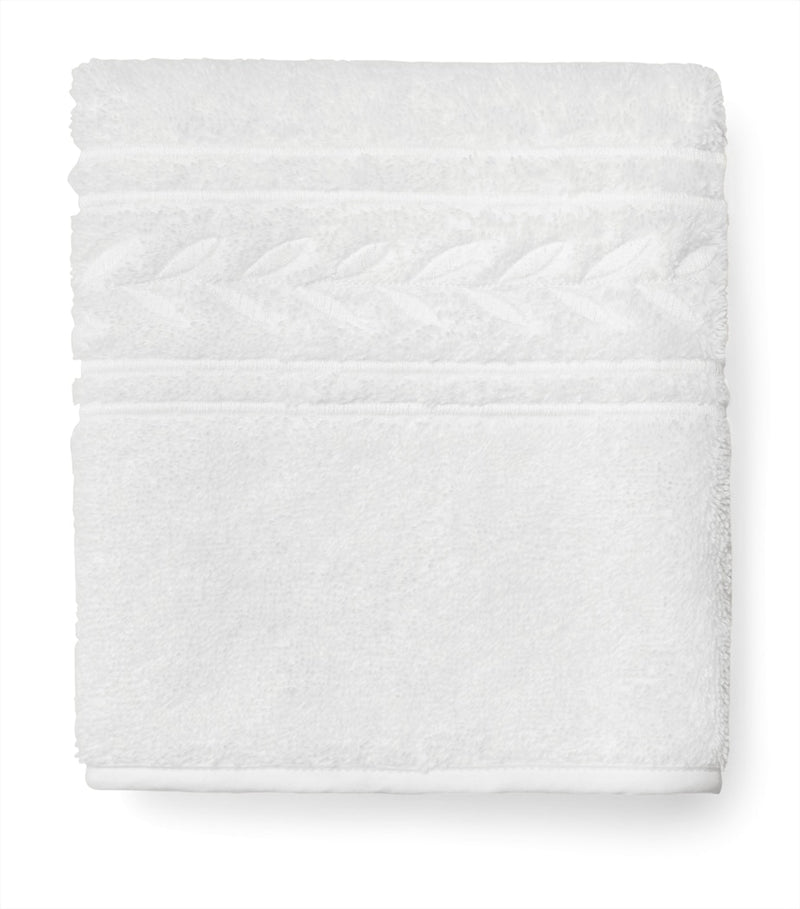 Pratesi Impero cotton wash cloth 13cm x 13cm (British brand)