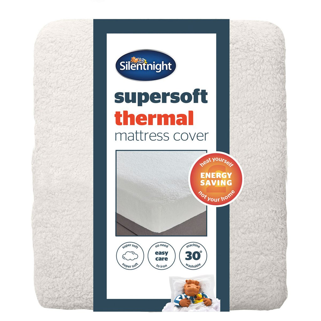 Silentnight Supersoft Thermal Mattress Cover Double