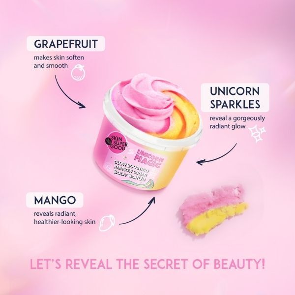 Organic Shop My Little Magic Unicorn body scrub 250ml (British brand)