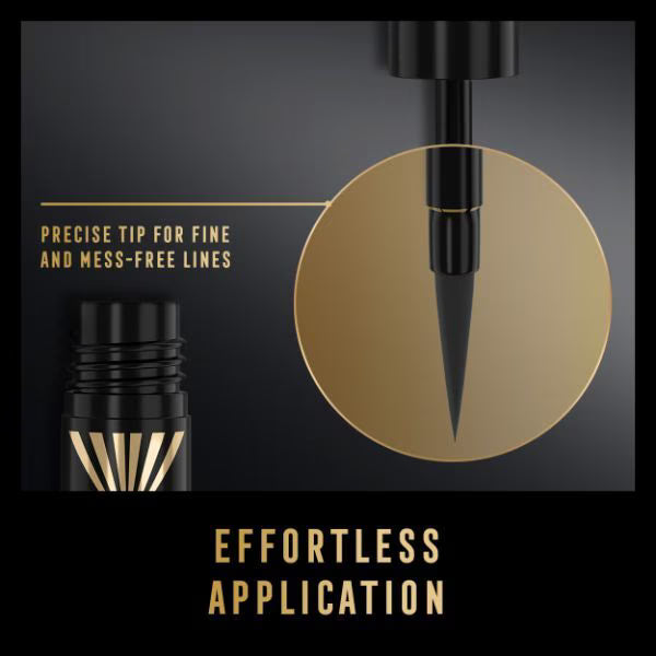Max Factor Liquid Eyeliner Black 1.7ml, imported from the UK