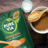 Pure Via Demerara sugar alternative 200g, UK version