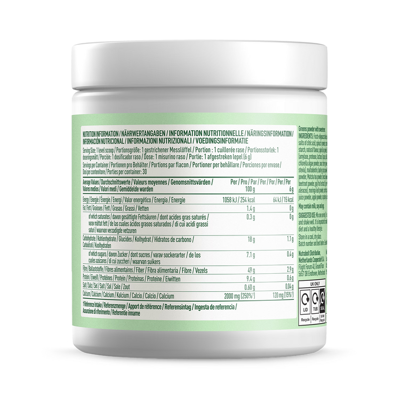 Bloom greens powder Original 180g, imported from the UK