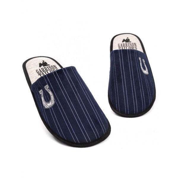 Peaky Blinders Mens Striped Slippers (9-10) GOODS Superdrug   