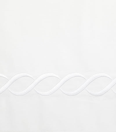 غطاء لحاف سوبر كينغ من القطن المصري بنقش مضفر، 260 سم × 220 سم