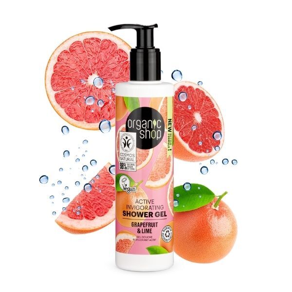 Organic Shop Active Shower Gel Grapefruit & Lime 280ml