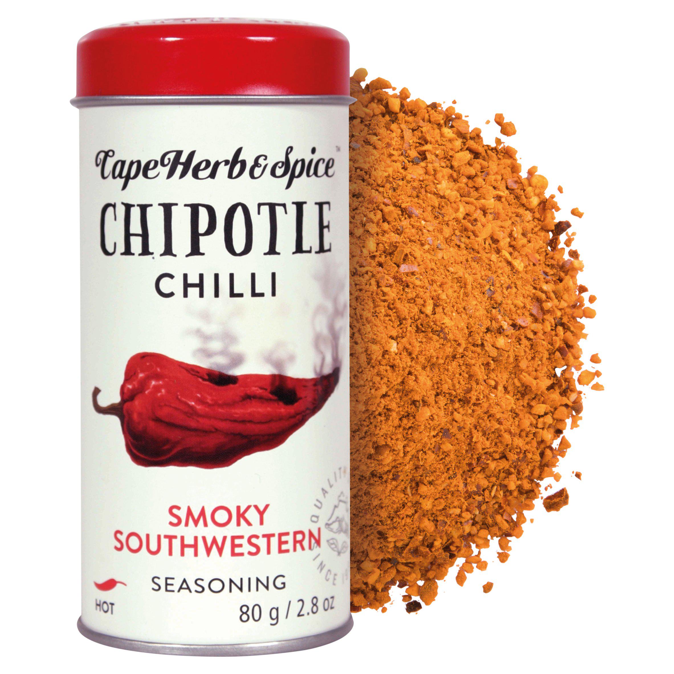 Cape Herb & Spice Chipotle Chilli Smoky Southwestern Seasoning 80g GOODS Sainsburys   