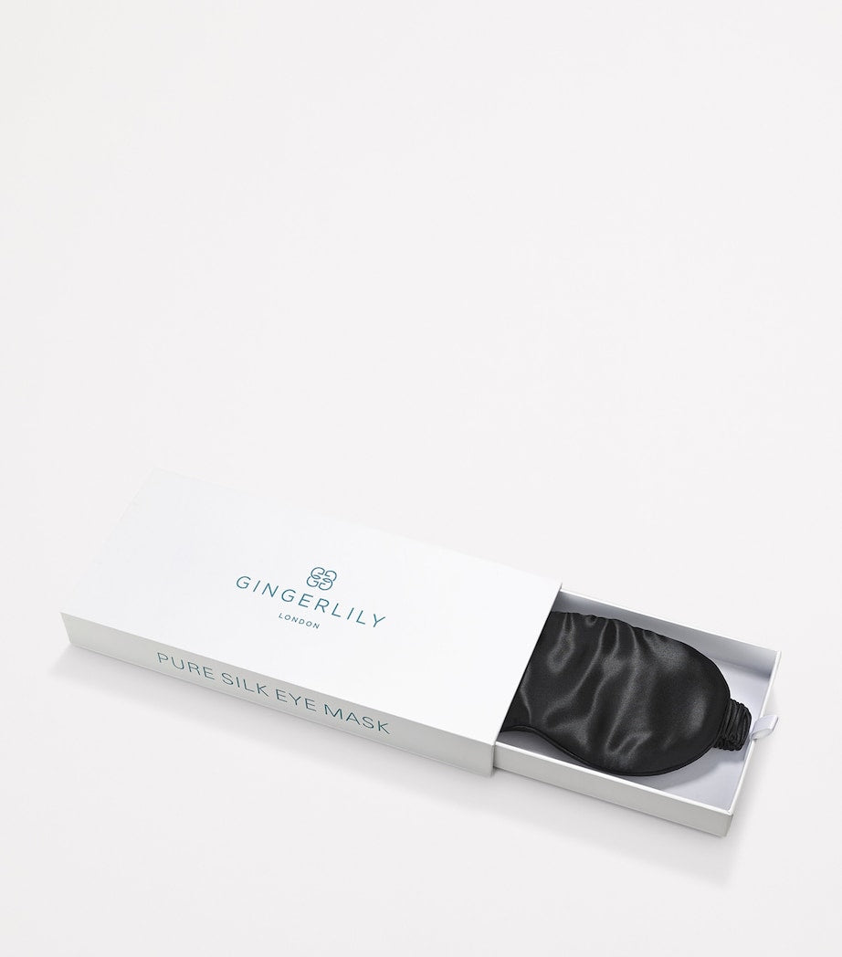 Gingerlily pure mulberry silk eye mask (British brand)