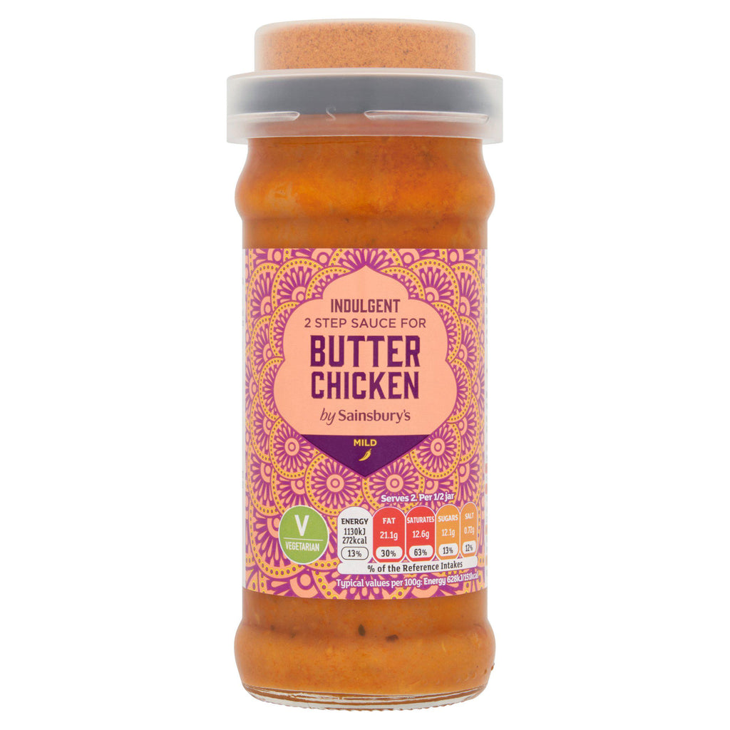 Sainsbury's Butter Chicken 2 Step Cooking Sauce 360g