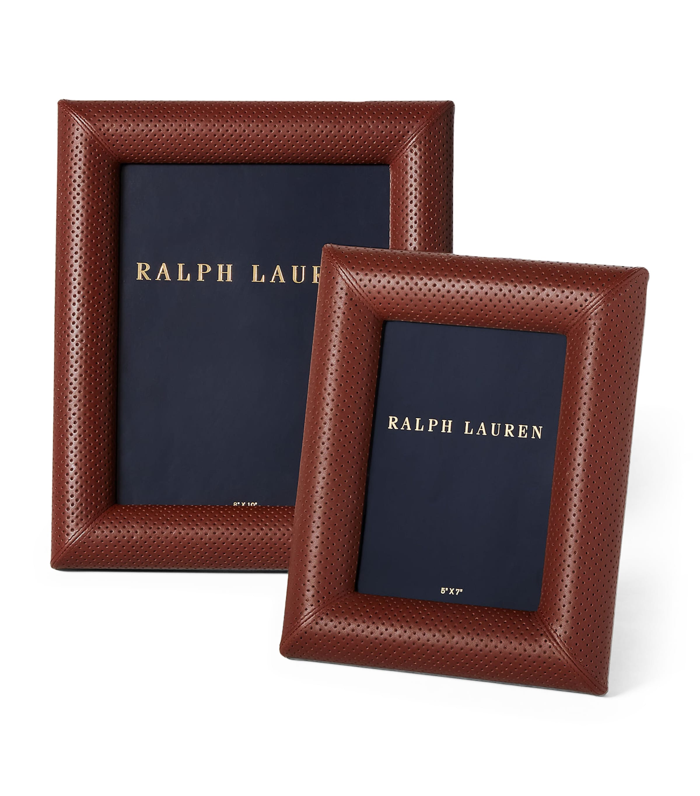 Ralph Lauren Home Durham leather photo frame 5 x 7, imported from the UK