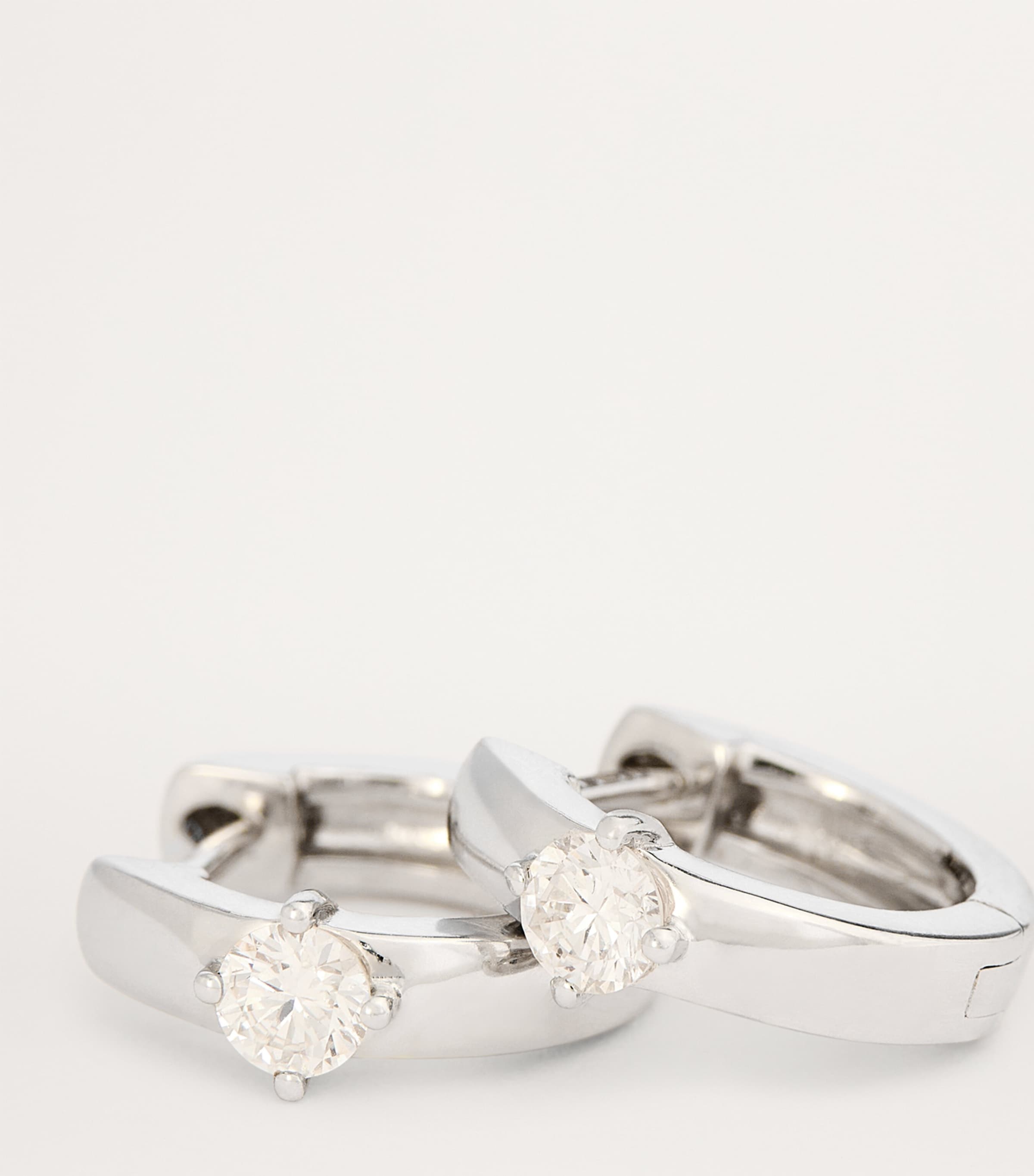 Anita Ko white gold diamond huggie earrings - British product