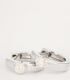 Anita Ko white gold diamond huggie earrings - British product